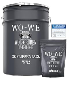 WO-WE Enzianblau 2K Fliesenlack W712 - 5Kg