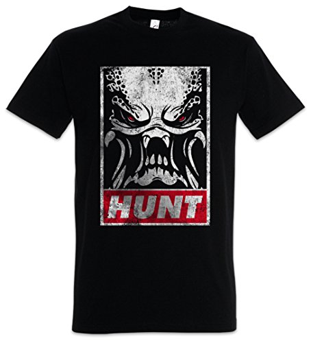 Urban Backwoods Predator Hunt Uomo T-Shirt Nero