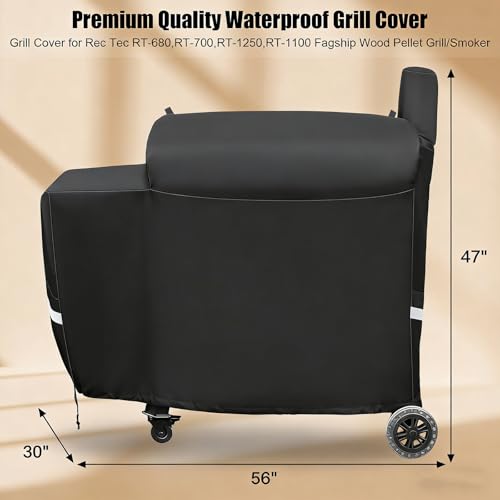 Image of QuliMetal Grill Cover for Recteq Flagship 1100,RT-700 /1250 Grills