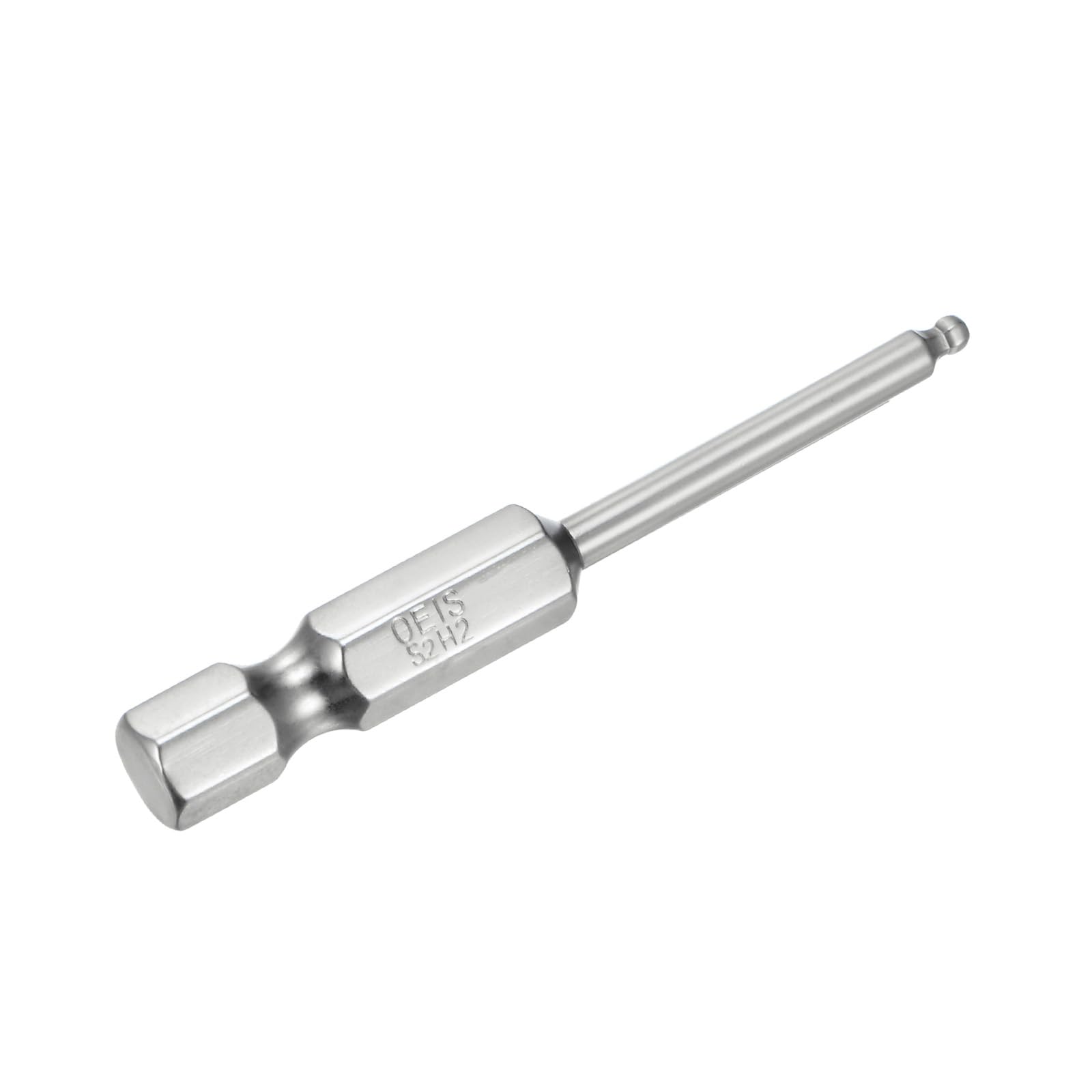 Sourcing Map H8 Kugelkopf-Bits – 8 Mm, S2-Stahl, Magnetisch, 3 Stück, 6,6 Cm Lang