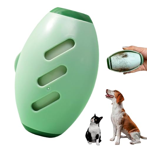 Reusable Lint Roller Ball, 2025 New Lint Roller, Pet Hair Remover, Carpet Hair Remover Tool, Silicone Reusable Sticky Roller (greener)