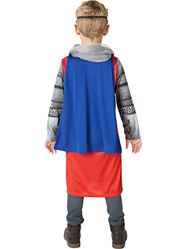 Rubies Official King Arthur Childs Costume, Kids Fancy Dress Halloween