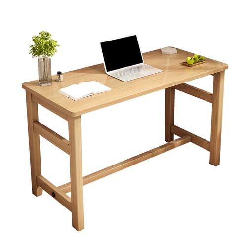 Table pliante de bureau avec forte capacité de charge et châssis renforcé beige