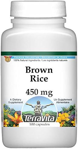 Arroz Integral - 450 mg (100 Cápsulas, ZIN 521310)