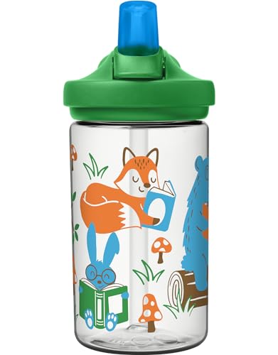 Image of CamelBak Eddy+ Kids Bite Valve Straw Tritan Renew Water Bottle | Kids, with Tritan Renew