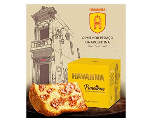 Panettone Havanna Recheado de Doce de Leite 700g
