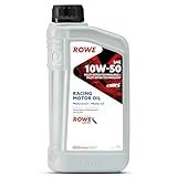 ROWE 20351 HIGHTEC RACING MOTOR OIL SAE 10W-50 - vollsynthetisches Motorenöl mit Multi-Ester-Technologie für Rennsport - 1 Liter