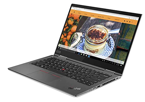 Image of Lenovo ThinkPad X1 Yoga Gen 5 14-inch 4K UHD Touchscreen 1TB SSD, 10th Gen i7, 2-in-1 Laptop (16GB RAM, 4.9GHz i7-10610U, Fingerprint Reader, ThinkPad Pen, Windows 10 Pro) Iron Gray, 20UB000NUS