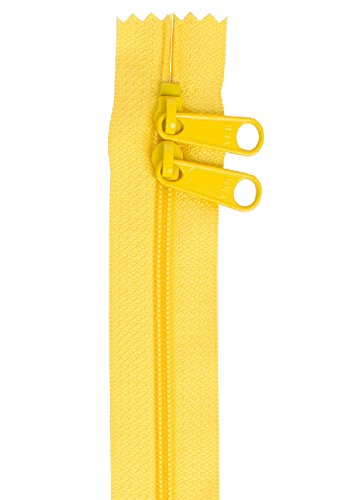 By Annie ZIP40-195 Double Slide Zipper, 40", Dandelion