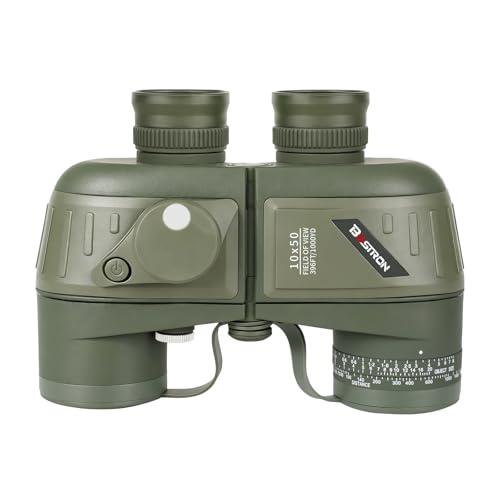 BOSTRON 10X50 Marine Binoculars with Rangefinder...