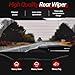 OTUAYAUTO Rear Windshield Wiper Arm Blade Set - Replacement for Jeep Cherokee KL 2014-2023, Chrysler Pacifica 2017-2024 - Factory Style Back Wiper Cover Accessories Assembly for Rear Window