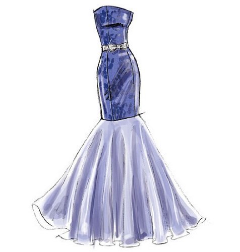 Mccall Pattern Company M6838 Misses' Dress Sewing Template, Size E5 #TOP4