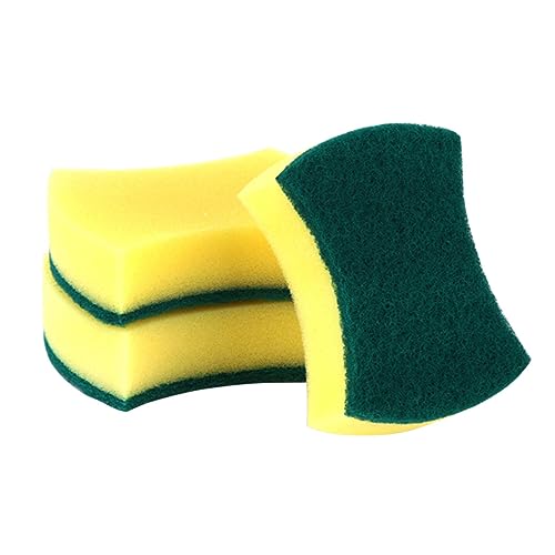 Gogogmee Pack Double-Sided Dish Scrubbers Kitchen Sponge Wipes Sponges Dishwashing Pad for Kitchen Cleaning