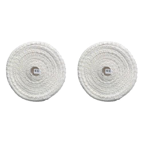 Ujjdwiurgh 2 Piezas Bolsa de Cocina Red para Cerdo Asado Rejilla para Pezuñas Trenzada Cordón de Cuerda Accesorios de Algodón de Cuerda Juego de Red de Embalaje, 5 Metros