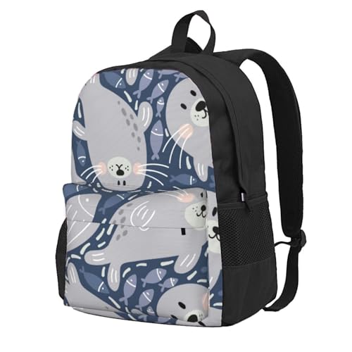 Sac à dos d'école mignon de la fac au bureau avec 15 compartiments ordinateur