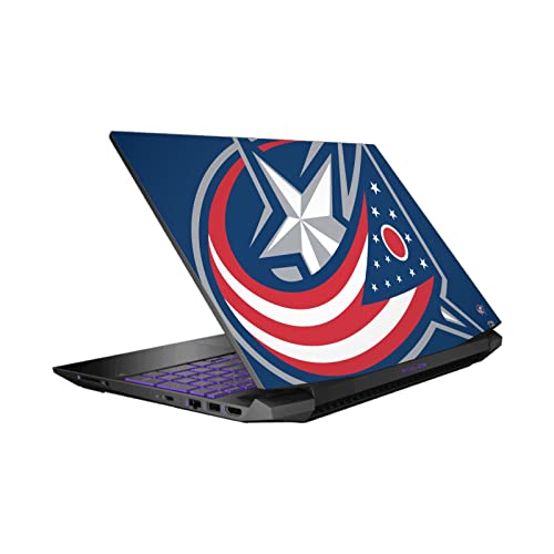 Skin vinyle NHL Columbus Blue Jackets protection PC portable HP Pavilion 15.6 15-dk0047TX