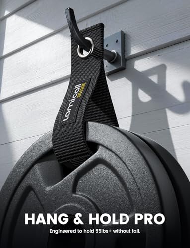 image for Lamicall Heavy-Duty Extension Cord Storage Straps - 3Pack Garage Stora
