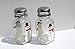 Snowman Salt and Pepper Shakers Set Hand Painted Christmas, Handmade, Winter Table Decor