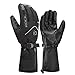 NOETS Motorrad Beheizte Handschuhe, Wiederaufladbare Batterie Heizung Skihandschuhe mit 3 Heizstufen für Radfahren, Wandern, Snowboarden (Größe: M)(XL)