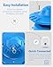 Pool Alarm, Floating Pool Safety Alarms for Inground & Above Ground Pools – Loud 110dB Alert, Adjustable Sensitivity, Protection for Kids & Pets (Blue)
