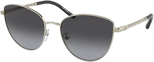 Tory Burch TY6091 Cateye - Gafas de sol para mujer + paquete con kit de gafas de diseñador iWear