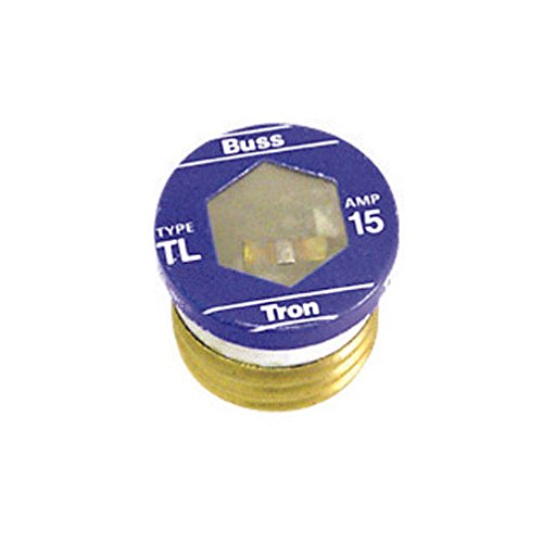 Bussmann Time Delay Plug Fuse 15 ampsMfg BP/TL15 Sold As 10 Units