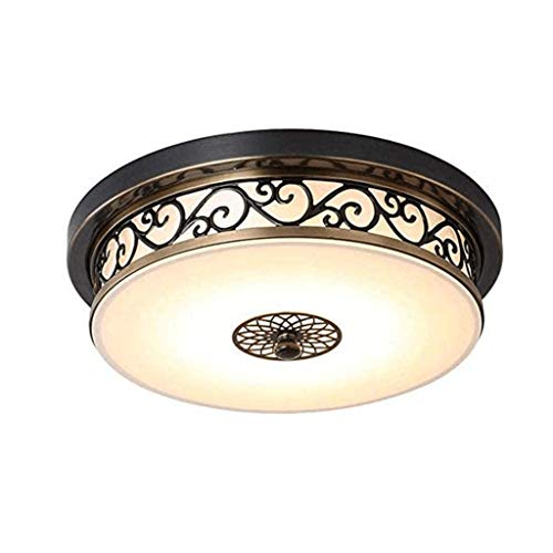 Preisvergleich Produktbild JYDQM Klassischer Entwurf, schön geschnitzt und Elegante Deckenleuchten, Schlafzimmer und Wohnzimmer Balkon, Schöne Kunst-Lampen und Laternen