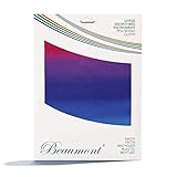 Beaumont Hazy Rainbow Musical Polishing & Cleaning Patterned Instruments Trumpet Clarinet Sax Flute Recycled Microfibre Cleaning Cloth Brass Silver 40 x 30 cm (BFC4030-HR)