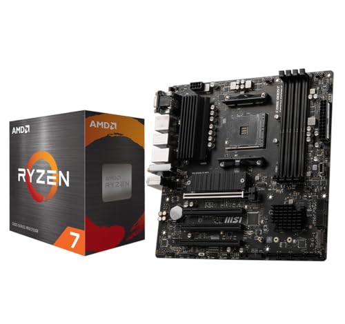 Image of Micro Center AMD 5800XT Processor with MSI PRO B550M-P MATX Motherboard