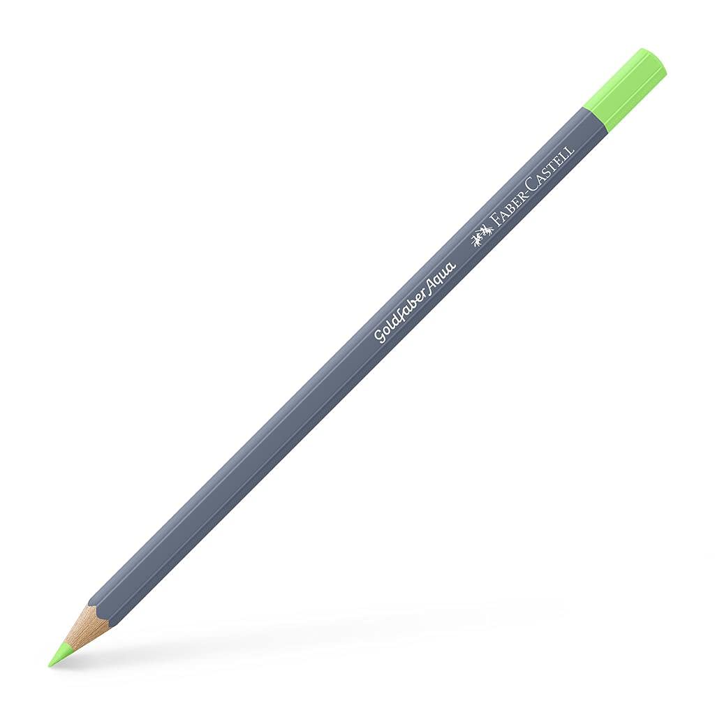 Faber-Castell Goldfaber Aqua Watercolour Pencil Pastel - Permanent Green