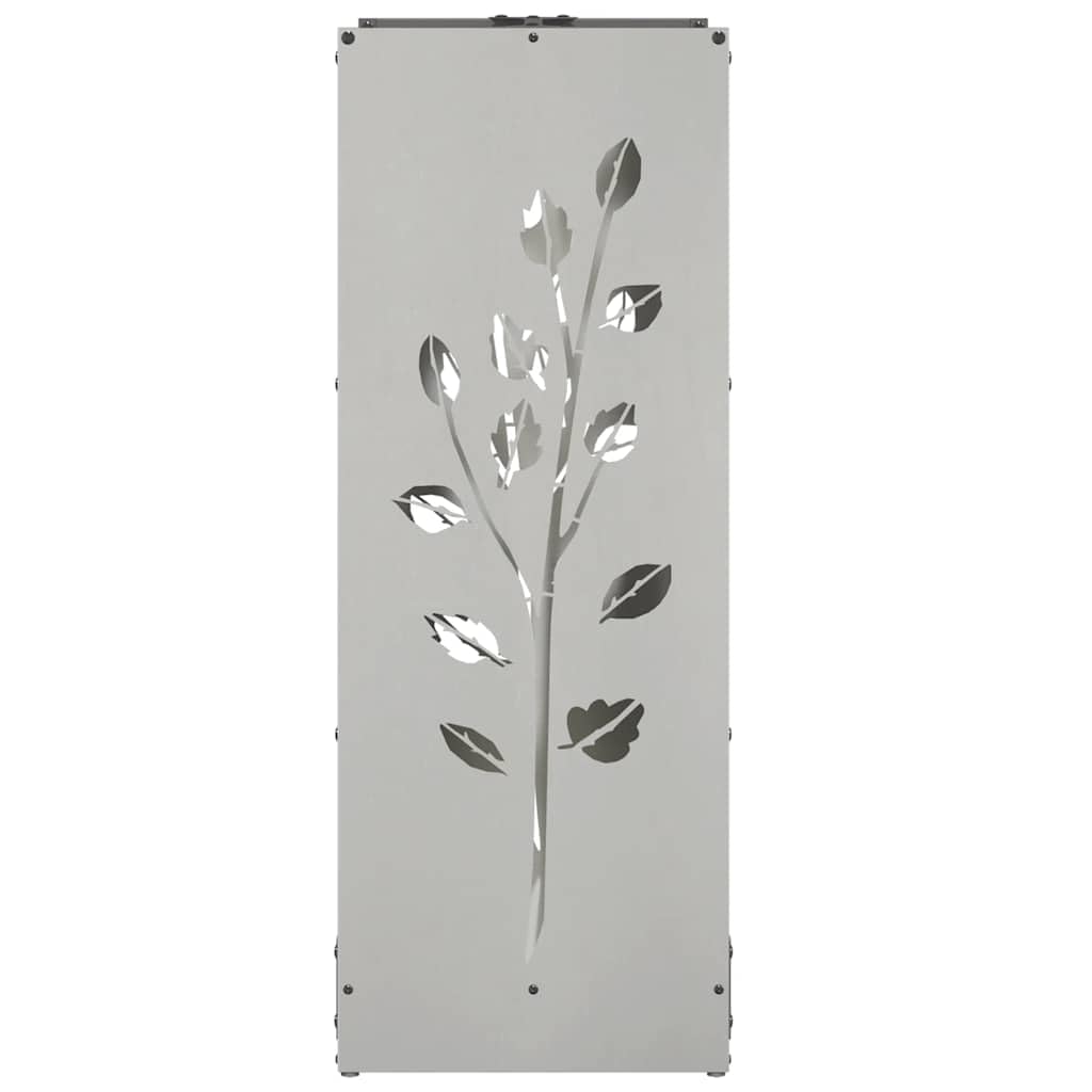 Mangloder Brennholzregal aus Edelstahl 40 x 30 x 80 cm, 30 kg Tragkraft, Kaminholzregal für Aufbewahrung, Stapelhilfe, Trocknen, Ordnung, indoor outdoor für Kamin, Ofen, Terrasse