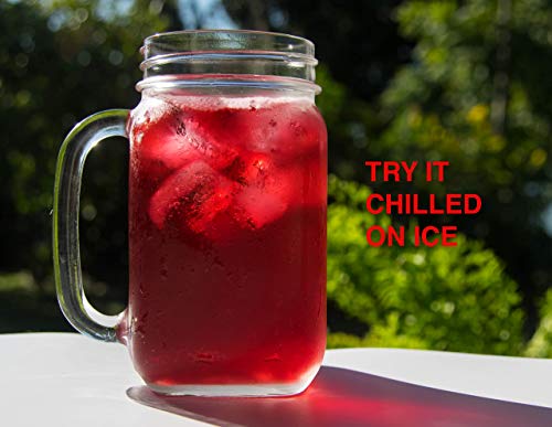 Sorrel Hibiscus Flowers (2 x 3Oz.) Herbal Tea Whole Petal 6 Oz - 100% Natural Dried Raw - Non GMO - Vegan - USFDA Inspected - Makes Refreshing Iced Tea Or Hot Tea - Thumbnail 3