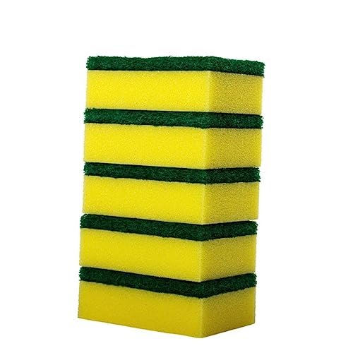 GOOHOCHY 28pcs Dishwashing Sponge Set Kitchen Cleaning Sponge Non-Slip Surface Lightweight Utility Sponge for Scrubbing Pots Pans