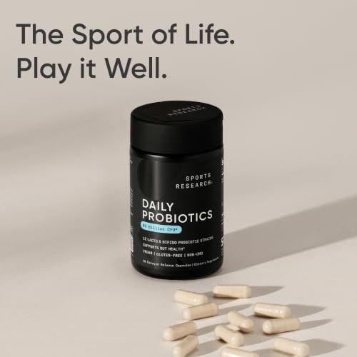 Sports Research Daily Probiotics 60 Billion CFU