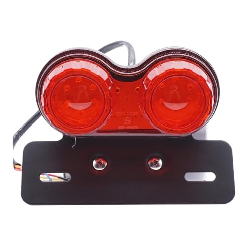 Support de plaque moto 12V pour personnaliser l'arrière custom - 3