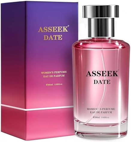 ASSEEK Luxury Perfume for Women, 80ml / 2.82 fl oz, Upgraded Long-Lasting Pistachio Vanilla Fragrance, Creamy Sweet Floral Scent with Almond & Jasmine Notes, Suitable for dates, parties, or as a gift.