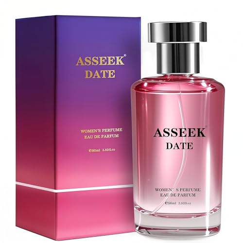 ASSEEK Luxury Perfume for Women 80ml / 2.82 fl oz Upgraded Long-Lasting Pistachio Vanilla Fragrance Creamy Sweet Floral Scent with Almond & Jasmine Notes Suitable for dates parties or as a gift.