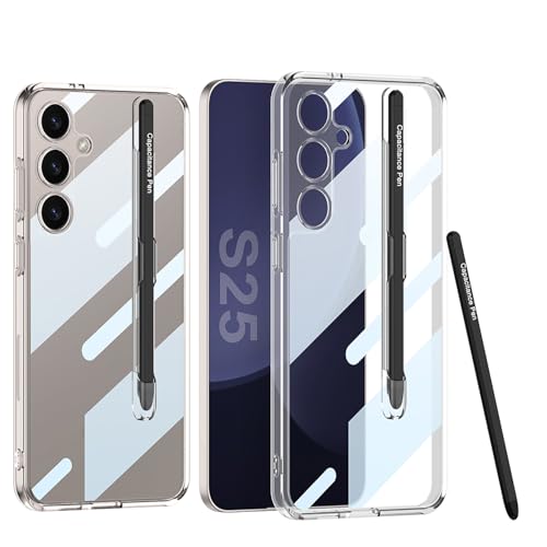 Coque Samsung S25 protectrice contre les fissures avec fente stylet accessible partout