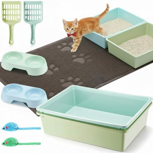 Kit Inicio Arenero para Gatos 9 piezas miniatura 1