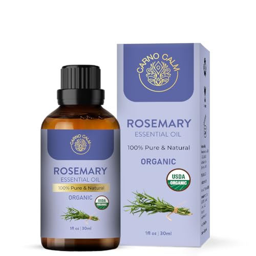 Carno Calm Rosemary Oil for Hair Growth | 100% Pure & Natural Rosemary Essential Oil | for Aromatherapy, Scalp & Hair | 30ml - Image 3