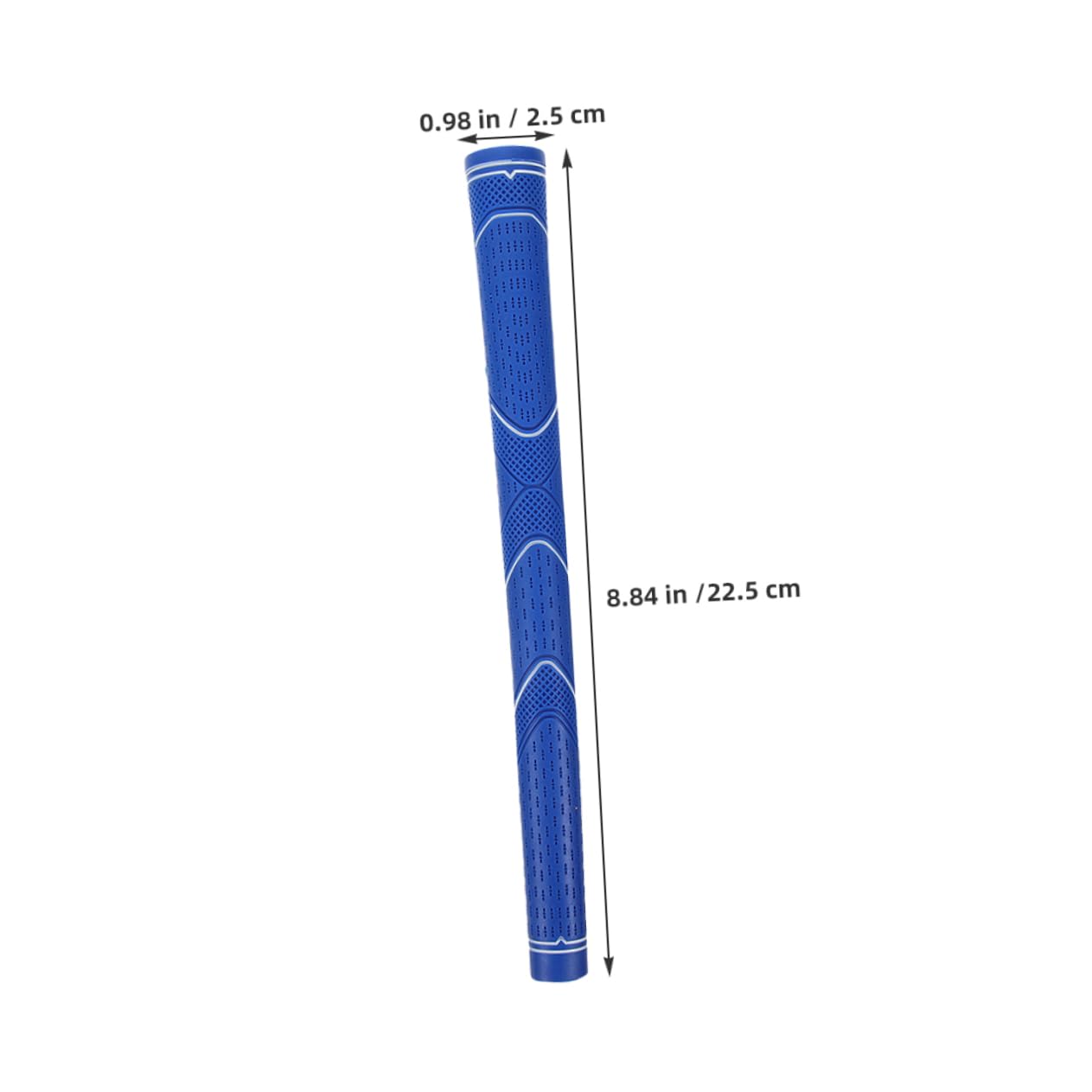 Kisangel 2Pcs Golf Comfortable Nonslip Rubber Handle for Beginners Versatile Golf Club Grip Replacement Tool for Practice and Repair Lightweight and Durable