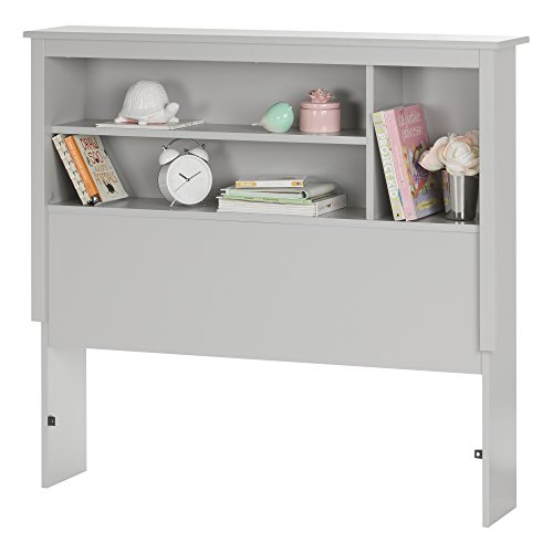 South Shore (SOUCS) Vito Bookcase Headboard, Twin, Pure White by South Shore - Image 7