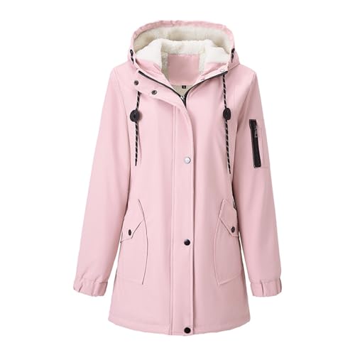 Parka d'hiver chaude femme pour affronter le vent avec confort
