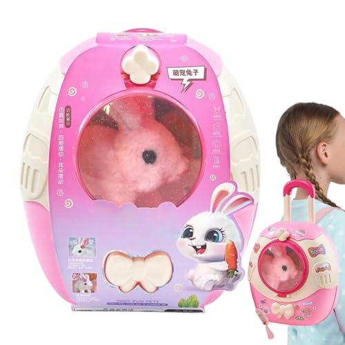 Lapin en peluche électrique de qualité : le doudou interactif sonore et doux pour la chambre - 6