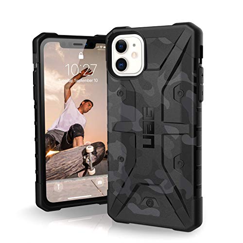 URBAN ARMOR GEAR UAG Designed for iPhone 11 [6.1-inch Screen] Pathfinder SE Feather-Light Rugged [Midnight Camo] Military Drop Tested iPhone Case