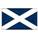 Online Stores Scotland St. Andrews Cross Printed Polyester Flag, 3 by 5-Feet