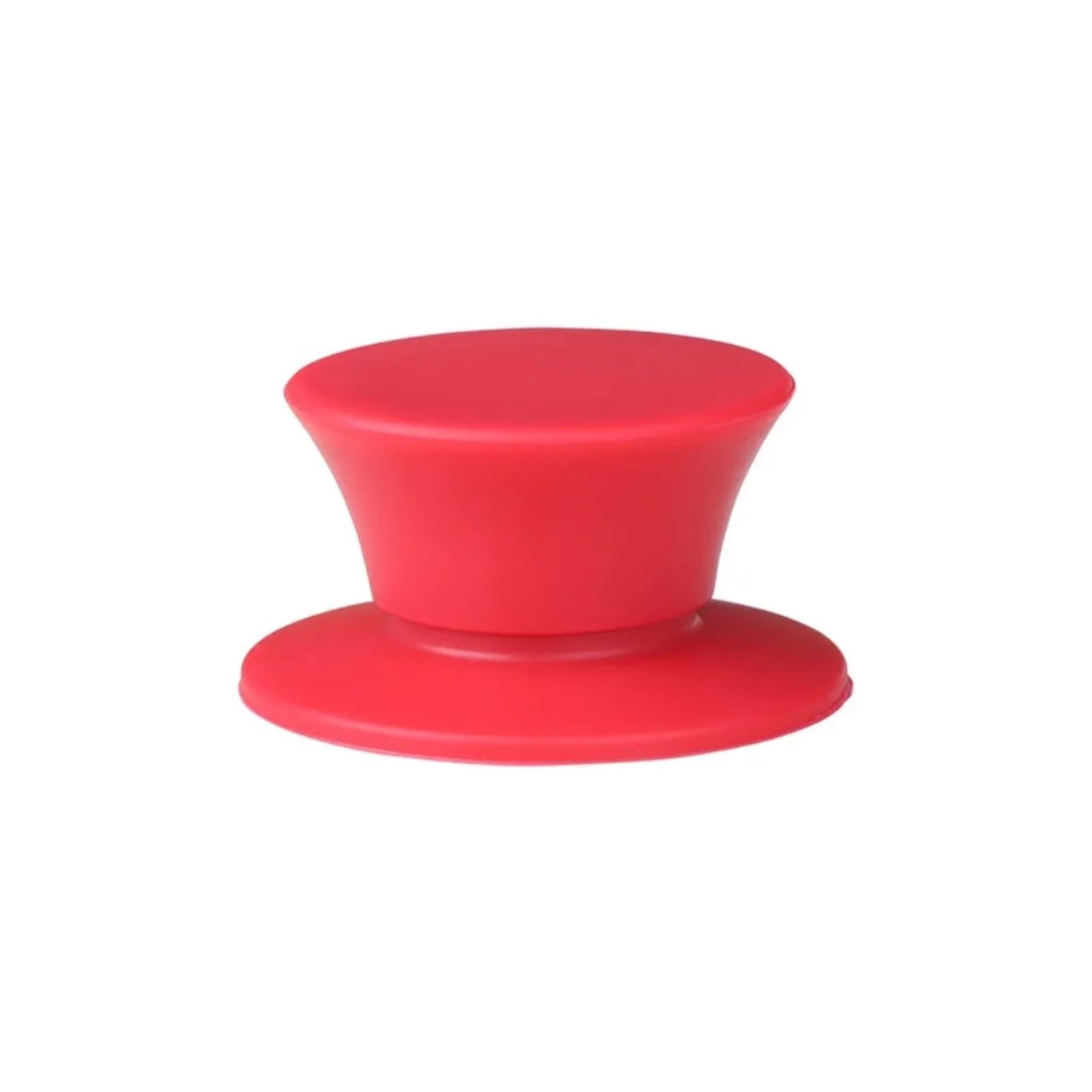 Wlihdb Red 5Pcs Silicone Pot Lid Knob Handle For Pot Lid