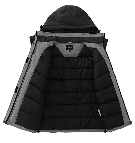 Image of Women's Waterproof Ski Jacket Hooded Snowboard Coat Warm Winter Snow Jackets