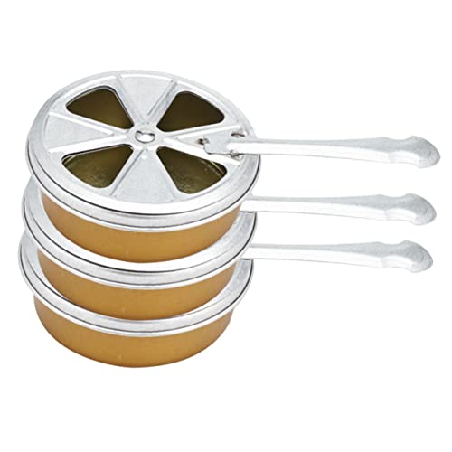DECOMELODY 3 Juegos Vidrio De Alcohol Sólido Embudo Combustible Sólido Mecha Vino Fondue Gel Combustible Biografía Fondant Más Suave Quemador Salsa Combustible De Bioetanol Planchar