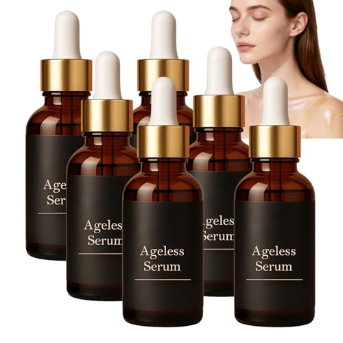 Ageless Suero Lifting Crema, Suaviza las arrugas y líneas finas, suero antiarrugas y colágeno péptido, reafirma la piel, hidratación ligera, esencia facial antienvejecimiento, todo tipo de piel (6